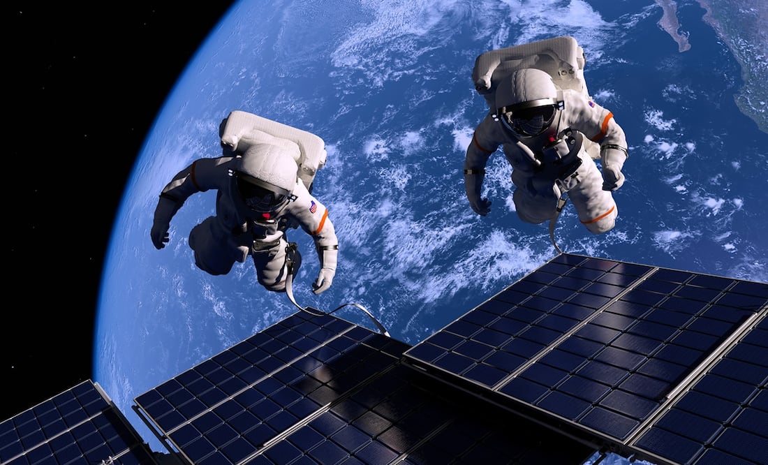 La grasa ósea protege la salud de los astronautas en el espacio. Foto: iStock-1971yes