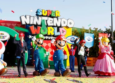 Fotos: Abre el parque Super Nintendo World en Japón