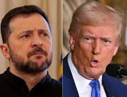 Trump llama "dictador" a Zelenski y le avisa que si no actúa "rápido" su país desaparecerá