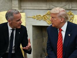 Carney le dice a Trump que "Canadá no está a la venta" y este responde "nunca digas nunca"