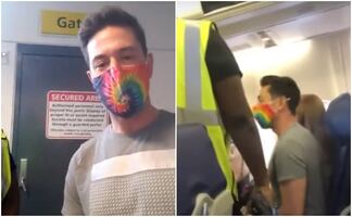 Expulsan a hombre de avión por quitarse el cubrebocas para comer dulces