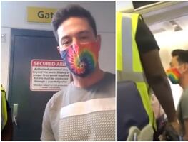 Expulsan a hombre de avión por quitarse el cubrebocas para comer dulces