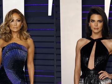 Jennifer Lopez y Kendall Jenner impactan en la fiesta de Vanity Fair