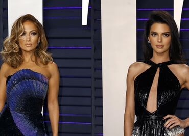 Jennifer Lopez y Kendall Jenner impactan en la fiesta de Vanity Fair