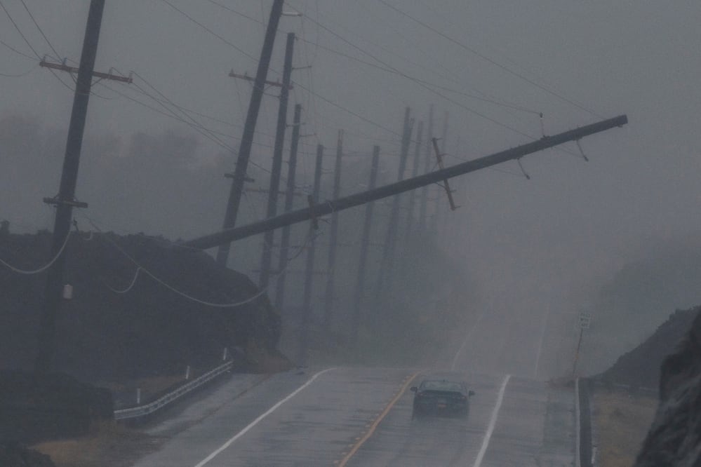 ¡Hawái bajo el agua! Lala deja inundaciones y viviendas arrastradas por el agua. IMÁGENES. (Stephen Lam/San Francisco Chronicle via AP)