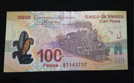 ¿Tienes uno? Este billete de 100 del centenario de la Revolución vale hasta $150,000 pesos