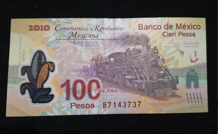 ¿Tienes uno? Este billete de 100 del centenario de la Revolución vale hasta $150,000 pesos