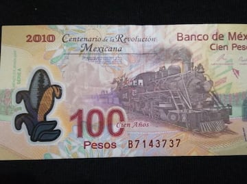 ¿Tienes uno? Este billete de 100 del centenario de la Revolución vale hasta $150,000 pesos