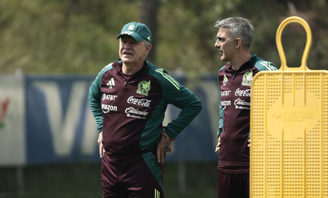 Javier Aguirre admite no tener definido el once titular para la Copa Oro: "No tengo en la cabeza un once tipo"