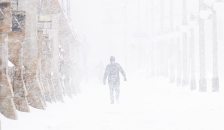 Canadá en alerta por vórtice polar: frío de −50 °C avanza hacia EU este fin de semana