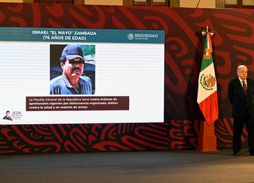 AMLO pide a Estados Unidos un "informe completo" sobre la detención de "El Mayo" Zambada