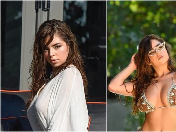 Los bikinis con los que Demi Rose “encendió” el invierno