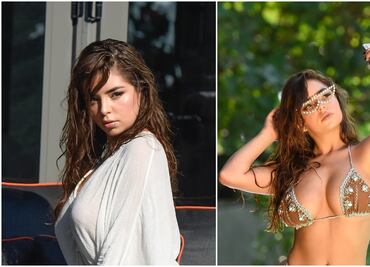 Los bikinis con los que Demi Rose “encendió” el invierno