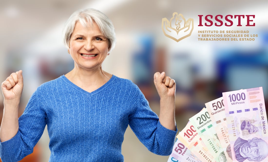 ¿Te toca Jubilados del ISSSTE que recibirán aguinaldo de 40 días este año. Foto: Canva / ISSSTE