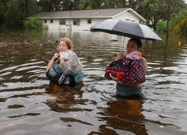 Idalia toca tierra en Florida como un huracán mayor: trayectoria y afectaciones
