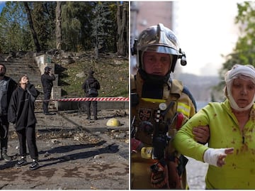 Videos. Ataques rusos dejan en shock a Kiev