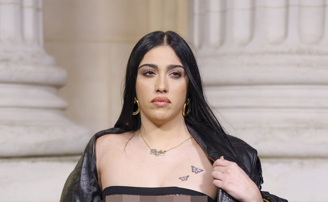 Hija de Madonna se destapa y posa con look transparente en la Semana de la Moda de París. Foto: The Grosby Group