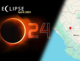 Nazas, el pueblo de Durango donde la totalidad del eclipse total solar del 8 de abril durará más