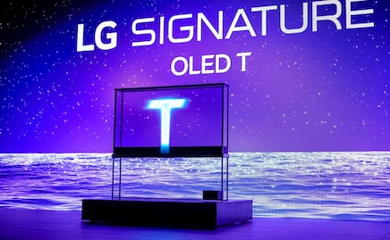 LG presenta novedosa televisión transparente e inalámbrica en CES Las Vegas 2024