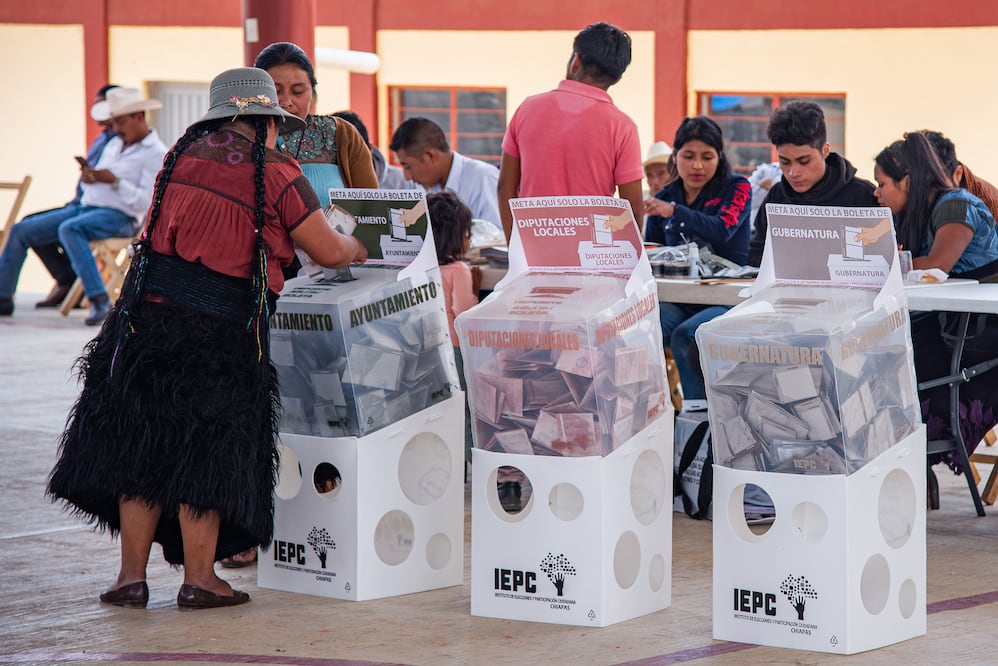 Elecciones México 2024. Misión electoral de la OEA asegura que los comicios se desarrollan "adecuadamente". Foto: EFE