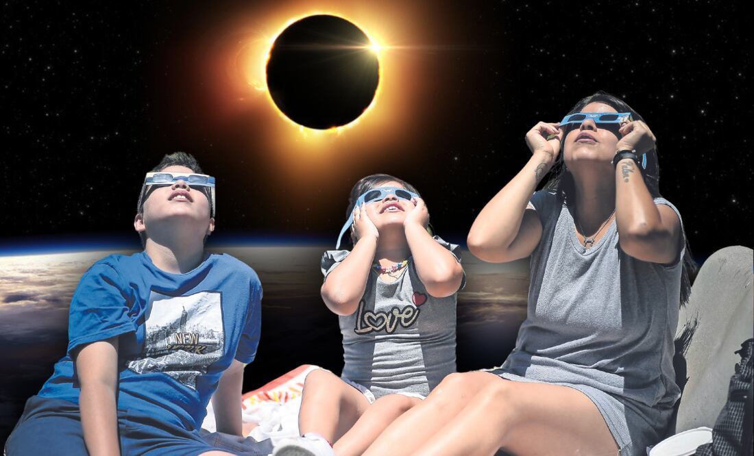 Eclipse total de Sol 2024: ¿Cuánto costarán los lentes de protección en la UNAM, UAM e IPN? Foto: EFE/Juan Ignacio Roncoroni/iStock/Pitris