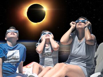 Eclipse total de Sol 2024: ¿Cuánto costarán los lentes de protección en la UNAM, UAM e IPN?