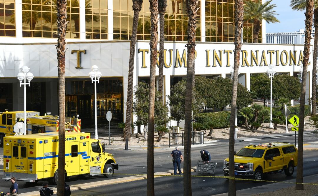 Conductor vinculado con la explosión del Cybertruck en Las Vegas era un soldado de EU. Foto: AP