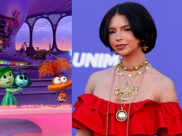 Comparan a Ángela Aguilar, novia de Nodal, con personaje de Intensamente