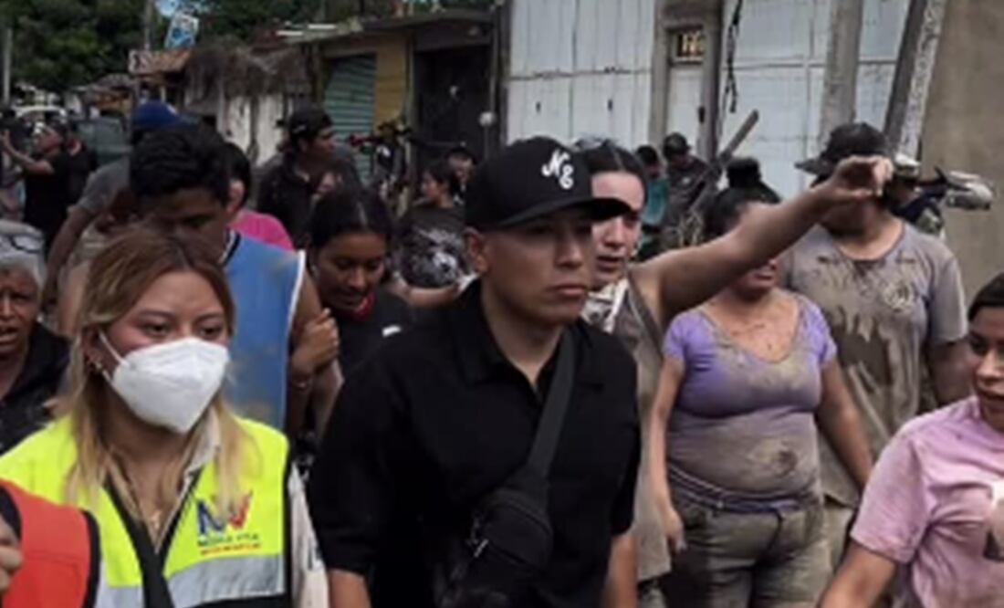 Inundaciones en Poza Rica: prohíben el paso a youtuber para entregar víveres; Sheinbaum reacciona. Foto: Captura de pantalla / IG YosoyYulay