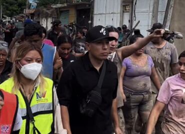 ¿Prohibieron a Yulay ayudar a damnificados por lluvias en Veracruz? Esto dijo Sheinbaum sobre el influencer