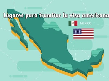 Dónde están los Consulados y Embajada de EU para tramitar la visa americana en México