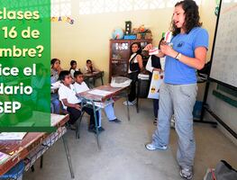 ¿Hay clases el 15 y 16 de septiembre de 2023 según el Calendario Escolar de la SEP?