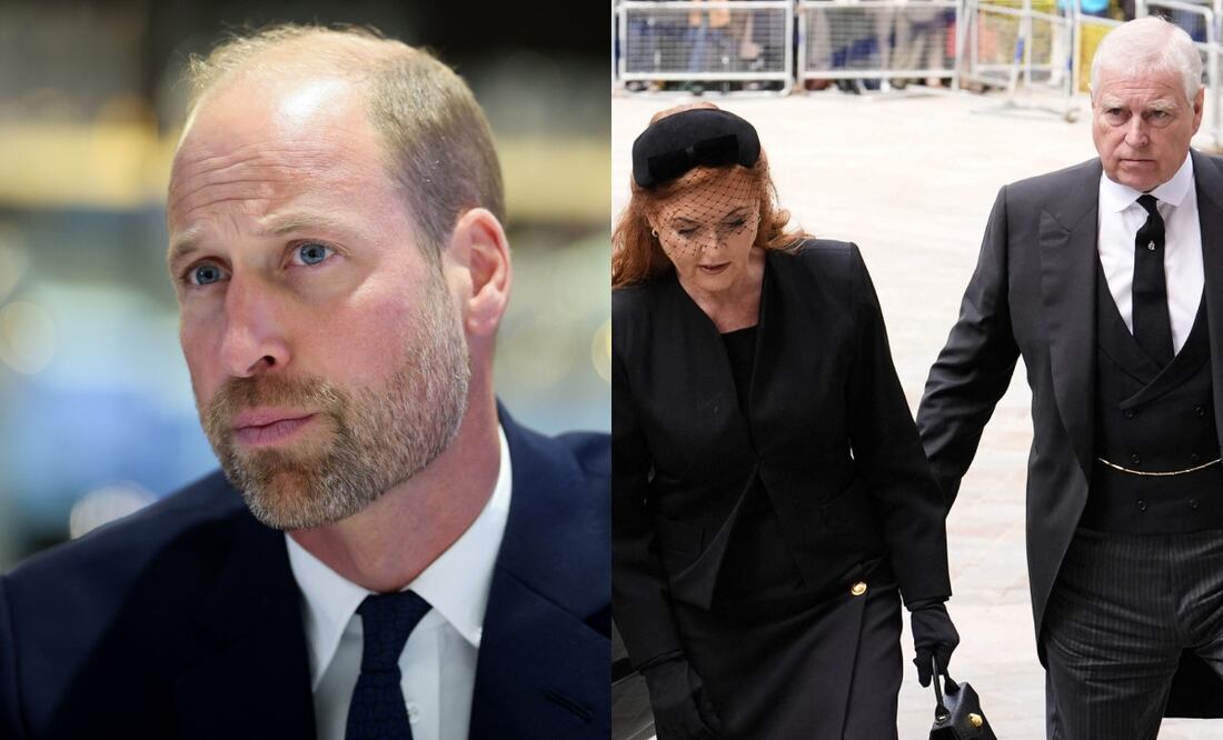 Luego de deshacerse de Meghan y Harry, William quiere a Andrés y a Sarah Ferguson fuera de la familia real: “son una vergüenza”. Foto: (Photo by Chris Jackson / POOL / AFP) / (Photo by Jordan Pettitt / POOL / AFP)