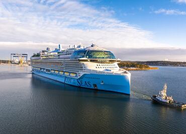Llega a Miami para su inauguración el 'Icon of the seas', el crucero más grande del mundo