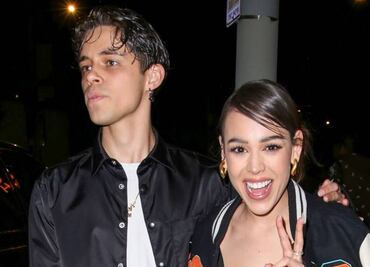 Danna Paola conquista con top braless durante cena en Los Ángeles