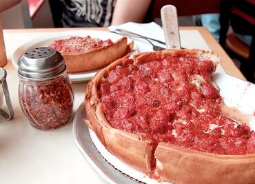 Mapa: Los mejores lugares para comer pizzas en Chicago