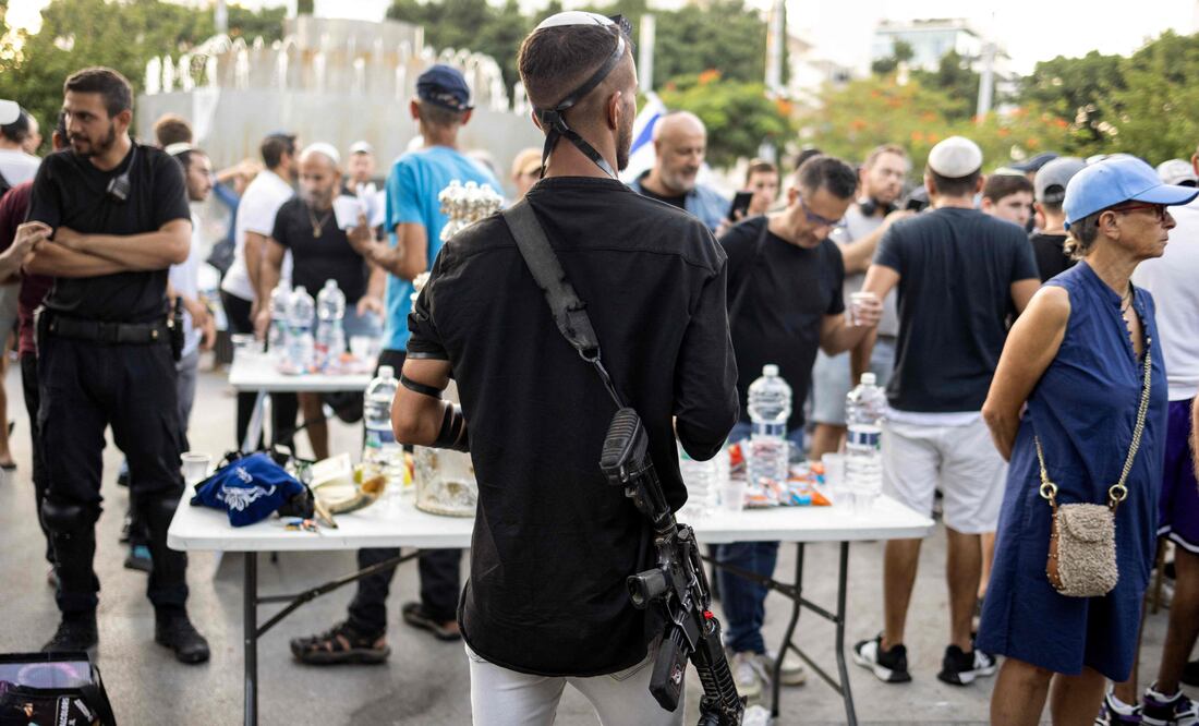 Localidad de Israel pide prepararse para 6 días en búnkeres ante posible ataque de Hezbolá. (Photo by Oren ZIV / AFP)