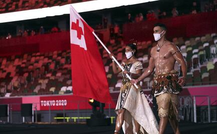 Juegos Olímpicos. Pita, de Tonga, y su espectacular pectoral “aceitoso”
