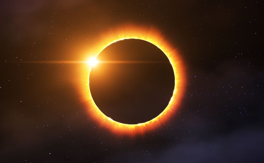 Eclipse solar anular hoy: A qué hora termina el fenómeno astronómico del anillo de fuego. Foto: iStock / DKosig