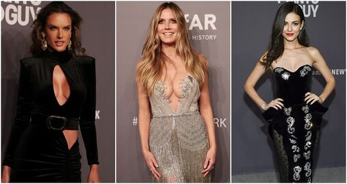 Galería. Los sexys vestidos que lucieron las famosas en la gala #amfAR