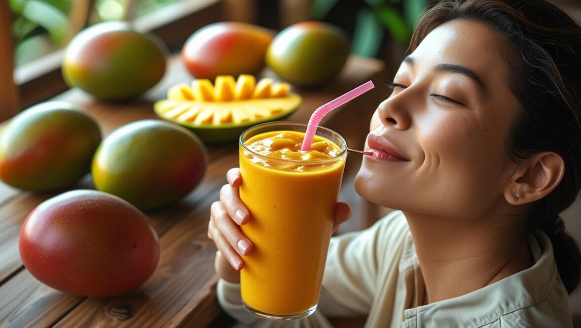 Mango en ensaladas y batidos: guía saludable para aprovecharlo al máximo. Foto: Canva