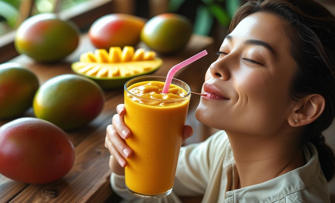 Mango en ensaladas y batidos: guía saludable para aprovecharlo al máximo. Foto: Canva