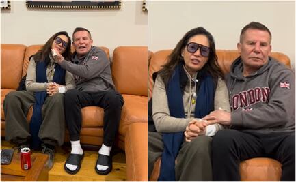 “Aquí está, sanita y coleando”: Julio César Chávez frena rumores sobre salud de Yolanda Andrade