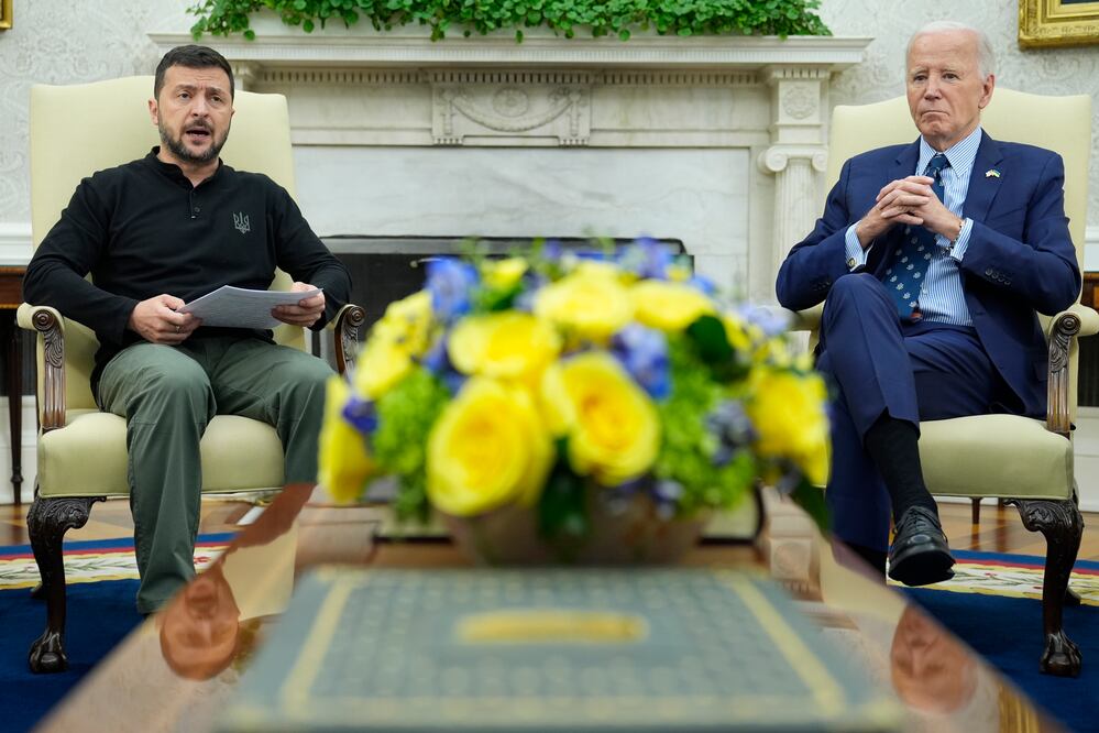 La Casa Blanca critica la "retórica irresponsable" de Rusia sobre armas nucleares tras cambios en su doctrina. (AP Photo/Susan Walsh, File)