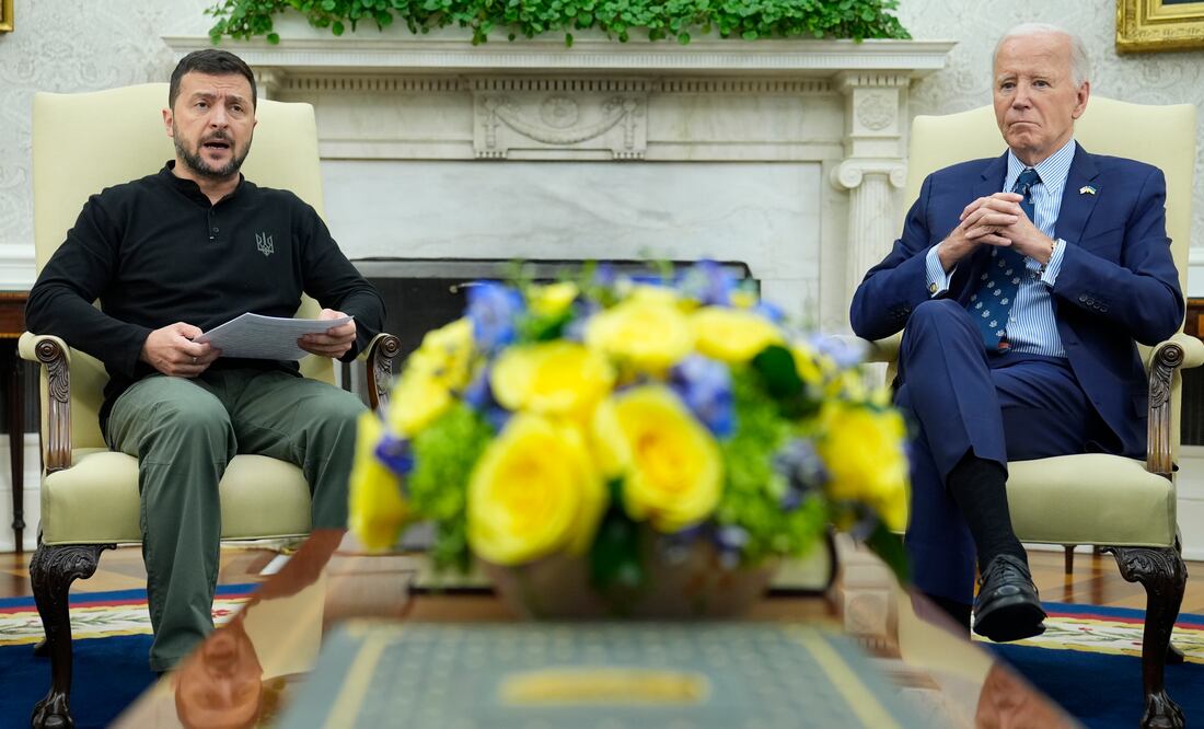 La Casa Blanca critica la "retórica irresponsable" de Rusia sobre armas nucleares tras cambios en su doctrina. (AP Photo/Susan Walsh, File)