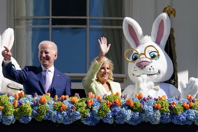 Así se vivió la fiesta de huevos de Pascua en La Casa Blanca