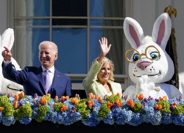 Así se vivió la fiesta de huevos de Pascua en La Casa Blanca