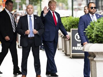 Donald Trump tiene más de 20 causas pendientes con la justicia