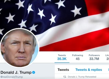 Trump bate su récord de tuits en un día desde que llegó a la Casa Blanca