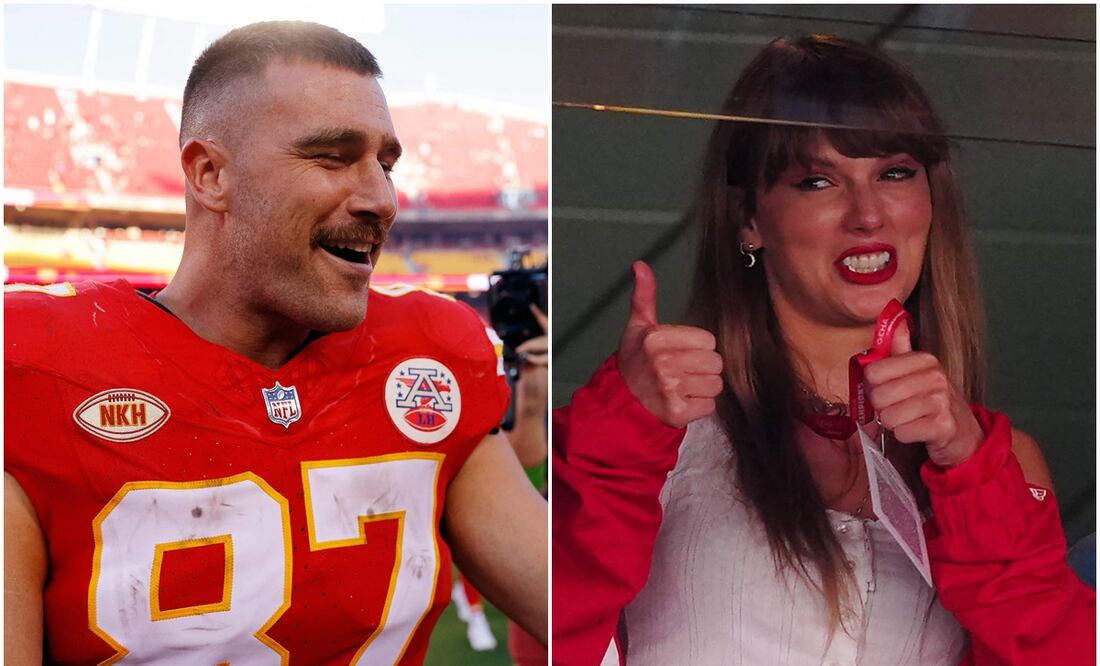 Super Bowl 2024.  Travis Kelce habla sobre su éxito, su relación con Taylor Swift y los valores que los unen Foto: AFP
